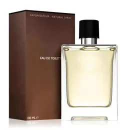 Colônia de luxo para homens EDT Spray 100 ML Perfume Marca Natural de longa duração fragrância agradável masculino perfume encantador para presente 3,3 fl.oz atacado