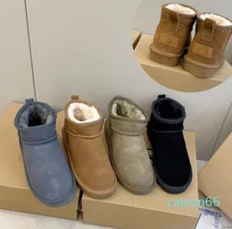 Dames mode laarzen winter zachte comfortabele mini sneeuwschoenen houden warme dikke zool pluizige schoenen