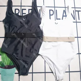 Drukuj kobiety List kąpielowych Paski Kąpiel Kąpiel Kąpiec Bez pleców Swimsut One Piece Designer Brand BKINIS