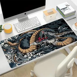Mouse Pads Wrist Rests Chinese Style Computer Pad Gaming Accessories Mause Carpet Deskmat Keyboard Mausepad 231030
