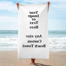Özelleştirilmiş Battaniye Büyük Plaj Havlu Mikrofiber Banyo Havlu Abart Yoga Mat Dış Mekan Süper Finer Battaniyeler Terry Towell 70x1 Wnhs