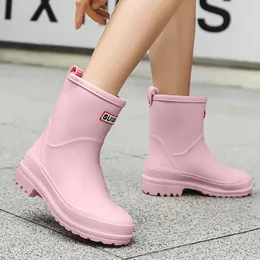 Stivali Da Pioggia Da Donna Di Design Nuovo Alla Moda Di Medio-alta