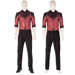 Cosplay Adult Men Superhero Shang Qi Clothes Cosplay Costume Outfit Halloween Party Full Props Suit