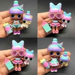 Action Toy Figures LOL Dolls Pet Teal Sprinkles Figur och Pink Miss Par Tay Limited Edition Accessories Child Toys Birthday Present 231030