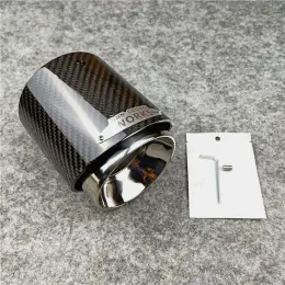 One PCS Car Exhaust Tail Pipes Carbon Fiber for Mini Cooper F54 F55 F56 F57 F60 R55 R56 R57 R58 R59 R60 R61 ZZ