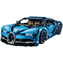 Aeronave Modle Bugattie Blocos de Construção Presentes Tijolos Carro de Corrida Super Velocidade Caminhões Brinquedos de Alta Tecnologia para Crianças Crianças Namorado 42083 231030