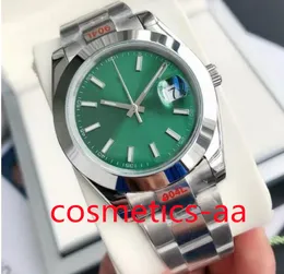 Green Dial Women's Watches Men's Automatic Cal.3255 Watch Mother of Pearl Silver Auto Date 128238 Men 41mm EW Factory ETA Sapphire Glass Waterproof Arvurs