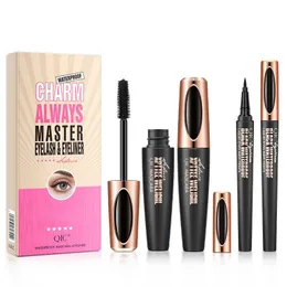 Mascara koreanska kosmetika svarta förlänger ögonfransar volym vattentäta naturliga fransar kvinnlig professionell makeup eyeliner 231027