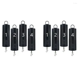 Decorative Figurines 8Pcs Wind Spinner Motor Hanging Display Battery Operated Rotating Multi-Purposes For Yard Decor