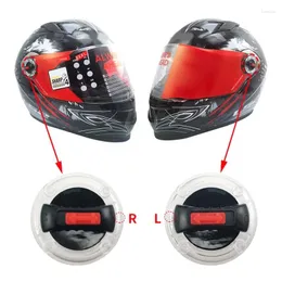 Motorcycle Helmets 2PCS Replacement Shield Faceshields Rotate Helmet Accessories Fit For LS2 Lens FF370/358/386/394/325/396