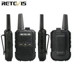 Walkie Talkie Mini Retevis 4 PCS RT15 2ウェイラジオポータブルコミュニケーターWalkietalkies for El Hunting231030