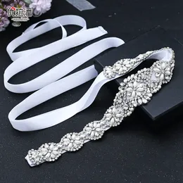 Youlapan – ceinture de mariée en strass, fournitures de fête, brillante, couverture de taille pour robe de mariée, chaîne de taille en alliage d'argent et diamant, S161