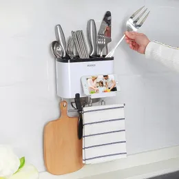 Organizator do przechowywania kuchenki drenaż do szafy drenażu rzeczy pałeczki pałeczki nóż telefon komórkowy