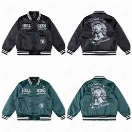 Bomber Jacket Embroidery coat men's jackets vintage padded downjacket puffer coats women oversize streetwear outfits storage