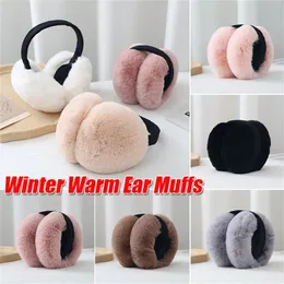 Ear Muffs Soft Plush Earmuffs Warm Winter Earmuffs Men's Fashion Solid Color Earmuffs Outdoor Cold Protection Earmuffs 231030