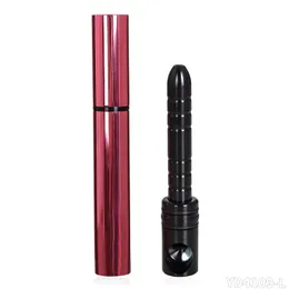 New Metal Pipe 134mm Lipstick Shape Portable Mini Pipe Set Smoking Accessories