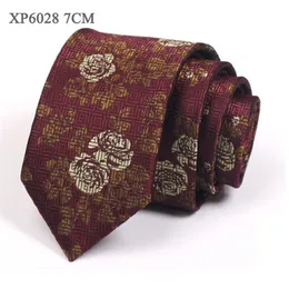 Bow Ties Brand Men's Classic Business Tie High Quality 7cm 6cm Band för män Fashion Formell Neck Tie Gentleman Work Party Slips 231027