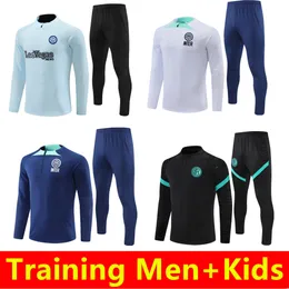 2023 2024 Lautaro Football Tracksuit Pre Match Strike Strike Wiertło Inters Soccer Training 1/4 Zip Długie rękaw