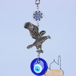 Decorative Figurines Turkey Blue Eyes Ornaments Muslim Peace Eagle Pendant Evil "Dapeng Wall Eye Of The Devil