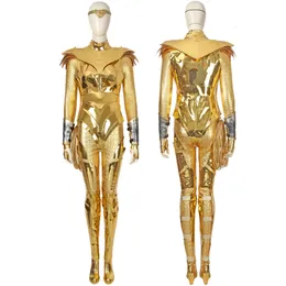 Diana Halloween Prince Cosplay Wonder Girl Costume Dorosłe kobiety złote ubrania bitewne strój impreza pełna rekwizyty garnitur z butami