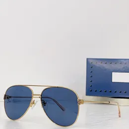 zonnebrillen voor dames CC designer zonnebrillen pilotenzonnebrillen met groot montuur Eenvoudige stijl Goede kwaliteit Metalen frame met dunne pijpen Geschikt voor allerlei soorten slijtage