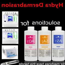 Newest !!! Aqua Peeling Solution 3 Bottles/400ml Per Bottle Facial Serum Hydra machine For Normal Skin DHL Hrsrp