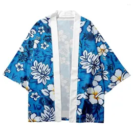 Erkek pijama Japon Rayon Kimono Sıradan Hardigan Gömlek Binyolu Vintage Stil Ceket İç Çamaşırı Yukata Ev Kıyafetleri Yaz