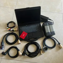 mb star c3 Auto diagnostic computer used laptop CF53 8G 120GB SSD 2014/12V software installed well Ready to use for old cars