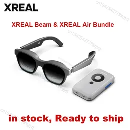 Gafas 3D XREAL Beam Air AR Nreal Portátil 130 pulgadas Pantalla gigante espacial 1080P Ver computadora móvil HD Cine privado 231030