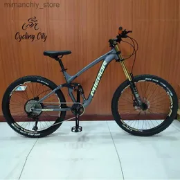 Bicicletas Bicicleta de montanha de liga de alumínio para adultos Cicluste Cidade 11 Velocidade Dompo dupla amortece