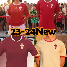 23/24 Gerçek Murcia Futbol Forması Armando P. Leon Dani Vega Carrasco Gonzalez 2023 2024 Evde Futbol Gömlekleri Üniformaları