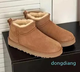 Botas Mujer Hombre Botas Zapatos De Invierno Ligeros Para Hombres Bota De Nieve Zapatos Casuales De Moda Piel De Algodón Cálido Tobillo Cómodo Zapato Plano Cálido