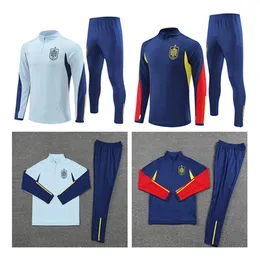 2023 Spanien Tracksuit Soccer Pedri Ferran Morata A.iniesta Pedri Espana Camiseta 22 23 World Training Suit Cup Alcacer Sergio Men Kids Unifores Survetement