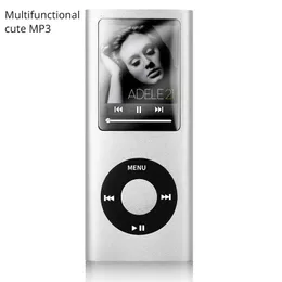 MP3 MP4 -spelare ankomster Musikspelare FM Radio Student English Walkman Recording Slim Metal för iPod Style Wholesale 231030