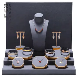 Luxury artier Classic screwdriver bracelet Fashion Straight stepped jewelry display live streaming windows rings necklaces earrings With Original Box