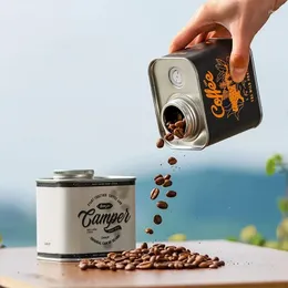 収納ボトルSPTE Airtight Coffee Containerキャニスタージャーフードオーガナイザーシールボックスビーンカフェ