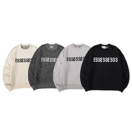 Designer masculino suéteres mulheres letras de rua pulôver inverno causal suéteres 4 cores qualidade superior