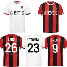 OGC Nice Futebol 19 Khephren Thuram Jersey 2023 24 Club 24 Gaetan Laborde 1 Marcin Bulka 9 Terem Moffi 26 Melvin Bard 11 Morgan Sanson Camisa de futebol Kits Uniforme Esporte