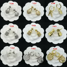 Lock Love Heart Cuelga Araña Pendientes Mujer Ear Studs Pendiente Moda Boda Estilo Productos Clásicos Diseñador Joyería Accesorios ZUHE 18