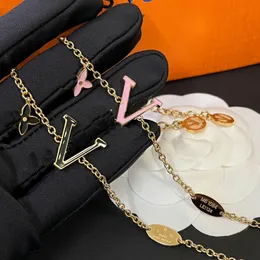 Designer carta pulseiras mulheres boutique amor jóias novo presente de luxo pulseira mulheres estilo bonito rosa pulseira natal família presente corrente bangle