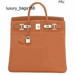Hac40 Birkis Handbags Tote Bag Large Capacity Customized Limited Edition 40 Hac Gold Togo Brown Ultra Rare z Seal 2023 Have Logo