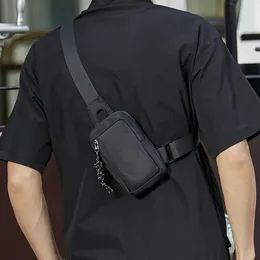 Akşam çantaları lüks adam omuz çantası küçük oxford taktik göğüs çantası erkekler için crossbody sling çanta erkek rahat göğüs paketi seyahat telefon çantaları 231030