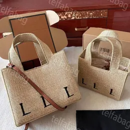 Grass Basket Summer Basket Bag Beach holiday tote luxurys designer bags designer tote bag bags designer loewees women bag LEE