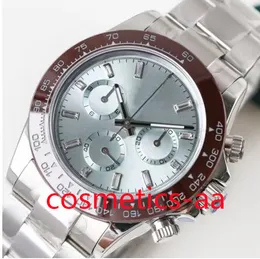 11 Style JVS Factory V11 Deluxe Men Watch Automatyczne zegarki chronografowe ETA 4130 Ruch Zielona ramka ceramiczna 116500 904L Wodoodporność ze stali nierdzewnej z pudełkiem