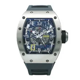 Automatische mechanische Armbanduhren Richarmill Tourbillon Uhren Sport Luxusuhr RM030 Titanlegierung Maschinen 50x42. WN-ISGT