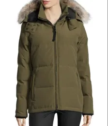 Canada Designer Donna Piumini Femme Jassen Outdoor Winter Parka Big Fur Capispalla con cappuccio Chaquetas Puffer Hooded Manteau Jacket Cappotto Hiver Doudoune