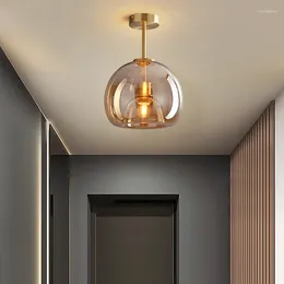 Ceiling Lights LED Nordic Minimalist Black/Golden Pendant Lighting Home Industrial Decor Living Dining Room Aisle Lamps