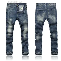 Moda uomo Jeans viola di alta qualità Versione denim Vestibilità slim Leggero Regular Classico Jeans versatili casual jeans tinta unita abiti desinger per uomo pantaloni di lusso 29-40