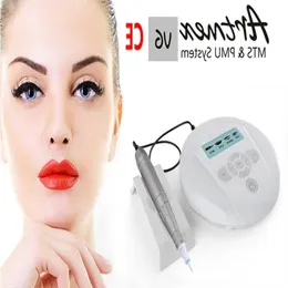 Artmex V6 Kits de máquinas de tatuagem de maquiagem semi-permanente profissional MTS PMU System Derma Pen Sobrancelha lábio Pgdch