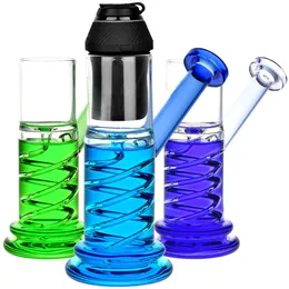 Vintage Glycerin-Pfeife für Puffco Proxy Glass Bong Shisha 13 Zoll 7 mm Original Factory Direct Sale kann Kundenlogo von DHL UPS CNE setzen